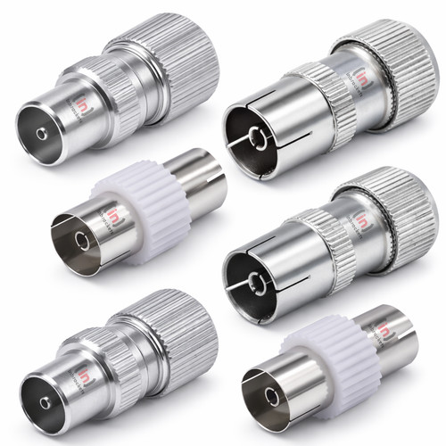 Aerial connector coax - tv,