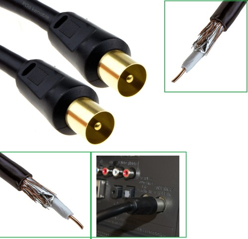 Coaxial aerial cable - aerial, fly