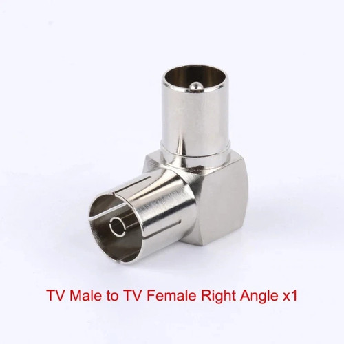 Right angle adapter plug - right,