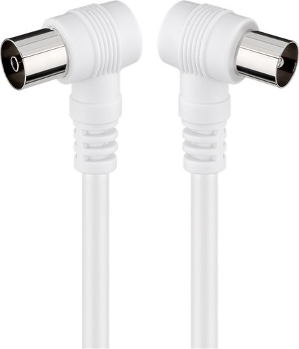 Coax right angle 5m - right, 2.5m