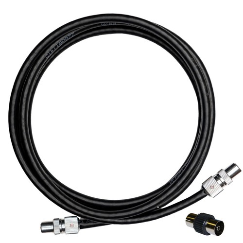 Aerial coax cable lead - rf,